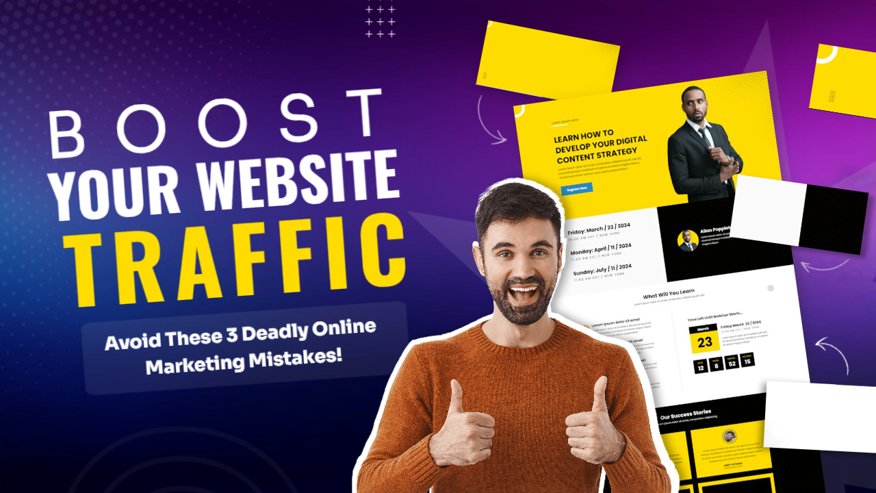 Are You Making These Traffic and Marketing Mistakes?